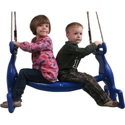 BPP dvojhojdačka Double swing Seat modrá