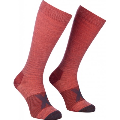 Ortovox dámske ponožky Tour Compression Long Socks W Blush