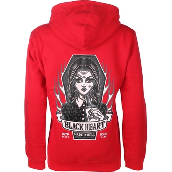 Black heart дамски суичър black heart - СРЯДА - ЧЕРВЕН - 17563