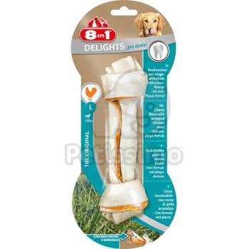 Image 1 of 8in1 Delights Pro Dental кокал за дъвчене L - 1 бр