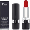 Dior Rouge Dior luxusný vyživujúci rúž odtieň 999 Metallic 3,5 g