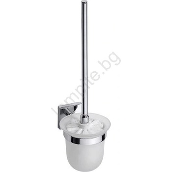 Bemeta Четка за WC 9, 5x36 см сребриста/бяла (BD0007)