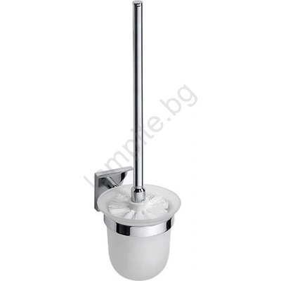 Bemeta Четка за WC 9, 5x36 см сребриста/бяла (BD0007)