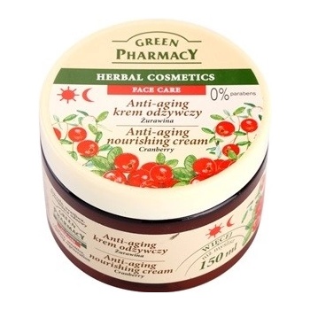 Green Pharmacy Face Care Cranberry výživný krém proti stárnutí pleti (0% Parabens) 150 ml