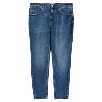 Dlhé džínsy strih carrot slim modré