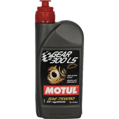 Motul Трансмисионно масло motul gear 300 ls 75w90 1 литър