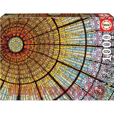 Educa Пъзел educa 19256 - 1000 части - Дворец на каталунската музика (edu19256)