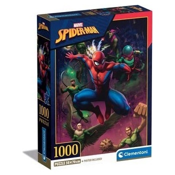Clementoni Marvel Spiderman Пъзел 1000 броя Телевизия/филми (GXP-866827) (GXP-866827)