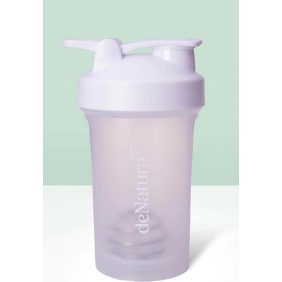 deNatura Shaker s vnitřní spirálou a poutkem, průsvitný, 400 ml