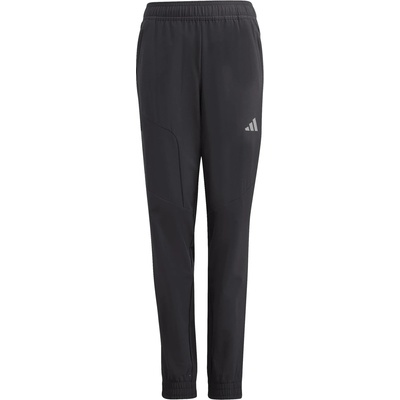 adidas Детски анцунг долнище adidas Kid's Hooded Tech Woven Pants Tracksuit trousers - Black / Grey Four - размер 164 (EU) (701-4474-0114)