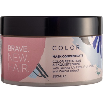 BRAVE.NEW.HAIR. BRAVE. NEW. HAIR. Color Retention & Incredible Shine Mask Concentrate Маска за коса унисекс 250ml
