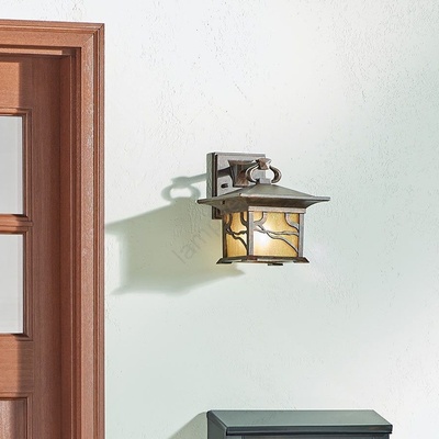 Elstead Lighting Quintiesse QN-MORRIS-M - Външна стенна лампа MORRIS M 1xE27/60W/230V IP44 бронзова (ED1090)