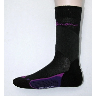 Salomon ponožky Siam black/purple – Hledejceny.cz