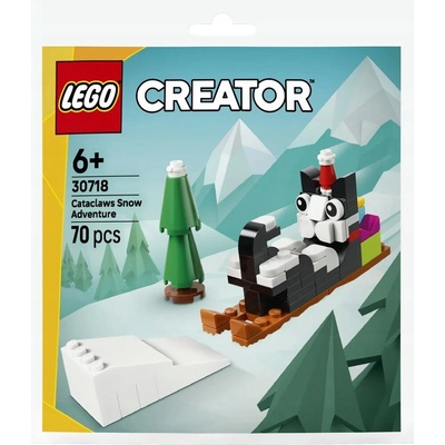 LEGO® Creator 30718 Snežné dobrodružstvo s Mačkou Vločkou