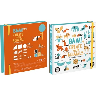LONDJI Razítkovací set ZOO – Zboží Dáma