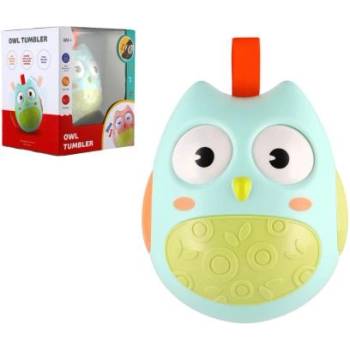 Teddies Roly Poly сова пластмаса 11см със звук