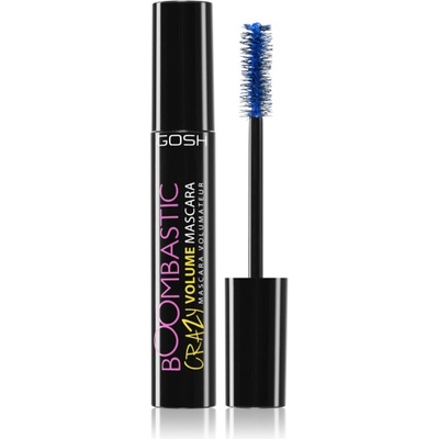 Gosh copenhagen Boombastic спирала за обем и извиване на мигли цвят 002 Crazy Blue 13ml