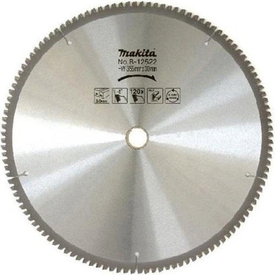 MAKITA Kotúč pílový D 355 x 30 mm na hliník (120 TCT zubov) 3.0 mm rez - B-12522