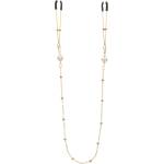 Taboom Tweezers Pearl & Deluxe Chain Gold