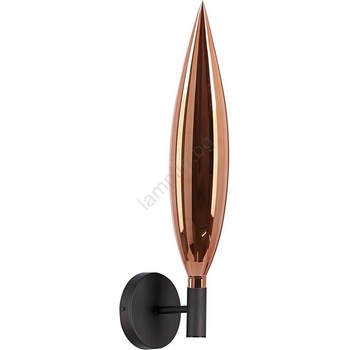 Candellux Sтенна лампа NORDIC 1xG9/5W/230V черна/медна (CA1200)