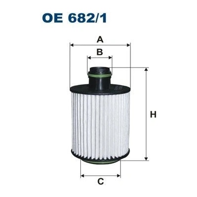 FILTRON Olejový filter OE 682/1