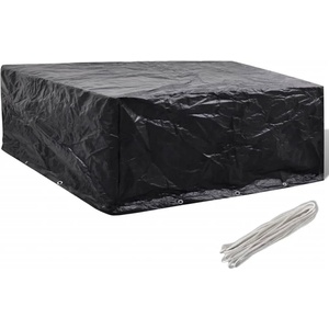 vidaXL Покривало за градински мебели 10 капси 260x260x90 см (41648)