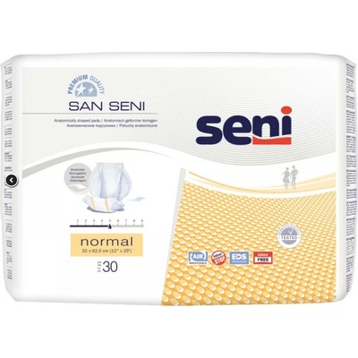 Seni SAN Normal plienky vkladacie anatomické 5 kvap. 1300 ml 10 ks