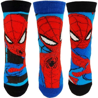 Spider Man SP 106 Chlapecké ponožky modrá/tyrkysová Modrá