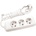 Panasonic РАЗКЛОНИТЕЛ 3 ГНЕЗДА ПАНАСОНИК wltb04312wh КАБЕЛ 1.5м БЯЛ (wltb04312wh)