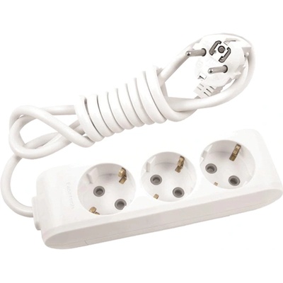 Panasonic РАЗКЛОНИТЕЛ 3 ГНЕЗДА ПАНАСОНИК wltb04312wh КАБЕЛ 1.5м БЯЛ (wltb04312wh)