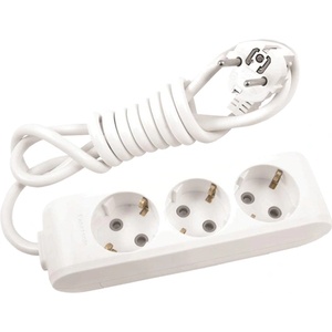 Panasonic РАЗКЛОНИТЕЛ 3 ГНЕЗДА ПАНАСОНИК wltb04312wh КАБЕЛ 1.5м БЯЛ (wltb04312wh)