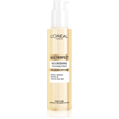 L'Oréal Age Perfect Collagen Expert подхранващ и почистващ крем за лице 150ml