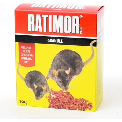 Ratimor granule rodenticíd 150 g