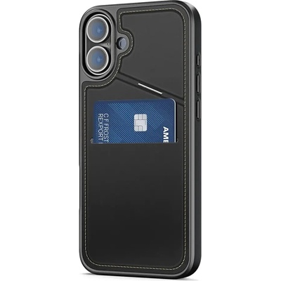 Dux Ducis Rafi II Mag Case с MagSafe за iPhone 16 - черен (DUX DUCIS Rafi II Mag Apple iPhone 16 Black)