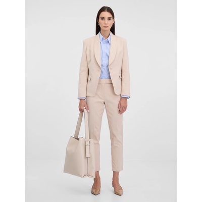 Orsay dámské kalhoty krémové – Zboží Dáma