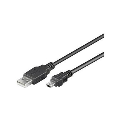 PremiumCord Kábel USB, A-B mini, 5pinov, 0,5m