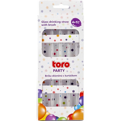 Toro Brčko sklo rovné 4 ks 20 cm s kartáčkem