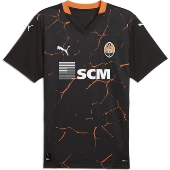 Image 1 of PUMA Футболна фланелка Puma FC Shakhtar Donetsk Away Shirt 2024 2025 Adults - Black