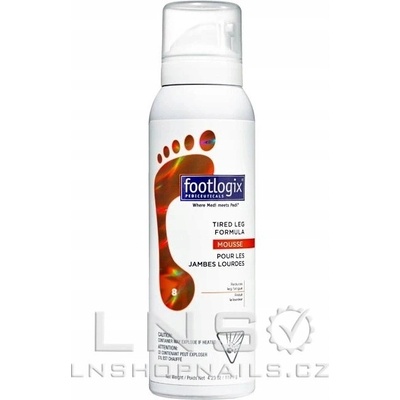 Footlogix Tired Leg Formula pěna pro unavené nohy 125 ml