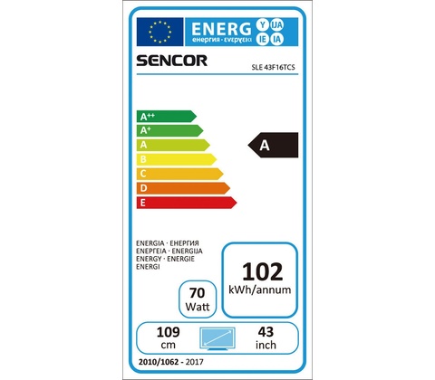 Sencor SLE 43F16TCS