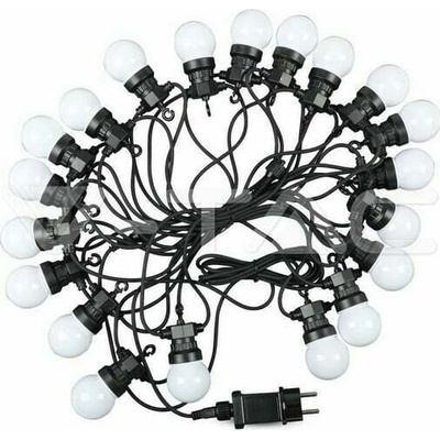 Záhradná svetelná reťaz LED 6000K 20x0,5W 10m VT-71020 V-TAC