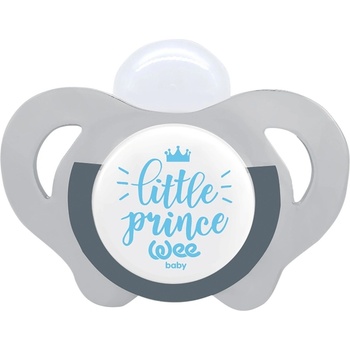 Wee Baby Залъгалка Wee Baby - Пеперуда, 18 м+, сива (174)