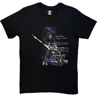 Jimi Hendrix Purple Haze Lyrics Black XL Риза (JHXTS46MB04)
