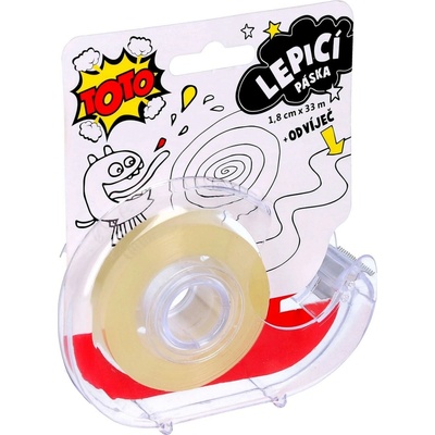 TOTO Lepící páska 1,8 cm x 33 m