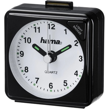 Hama cestovní budík A50, černý