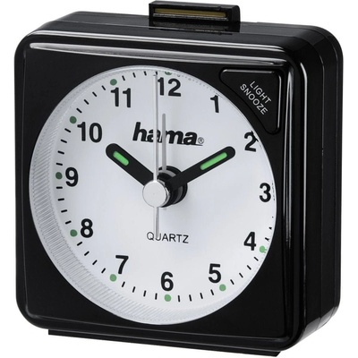 Hama cestovní budík A50, černý