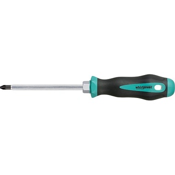 Skrutkovač Whirlpower® 1713-4, PZ2/100 mm, hexbolt, Pozidriv, S2, Satin, DIN8764