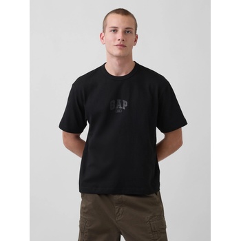 GAP Скъсена тежка тениска с лого 1969 GAP GAP | Cheren | МЪЖЕ | XS