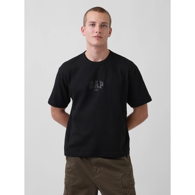 GAP Скъсена тежка тениска с лого 1969 GAP GAP | Cheren | МЪЖЕ | XS