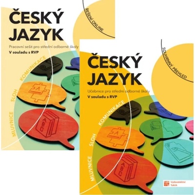 Sada – Český jazyk pro SOŠ - pracovní sešit + Český jazyk pro SOŠ - učebnice TAKTIK International, s.r.o